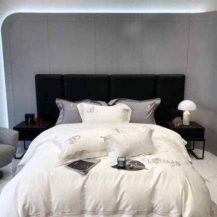 91家纺网 家纺一手货源 找家纺 （总）太古汇家居 2023新款全棉四件套-克里斯系列