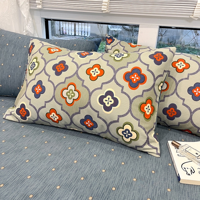 91家纺网 家纺一手货源 找家纺 晨希 2023年新款全棉印花北欧款多规格四件套 波西米亚