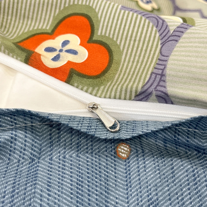 91家纺网 家纺一手货源 找家纺 晨希 2023年新款全棉印花北欧款多规格四件套 波西米亚