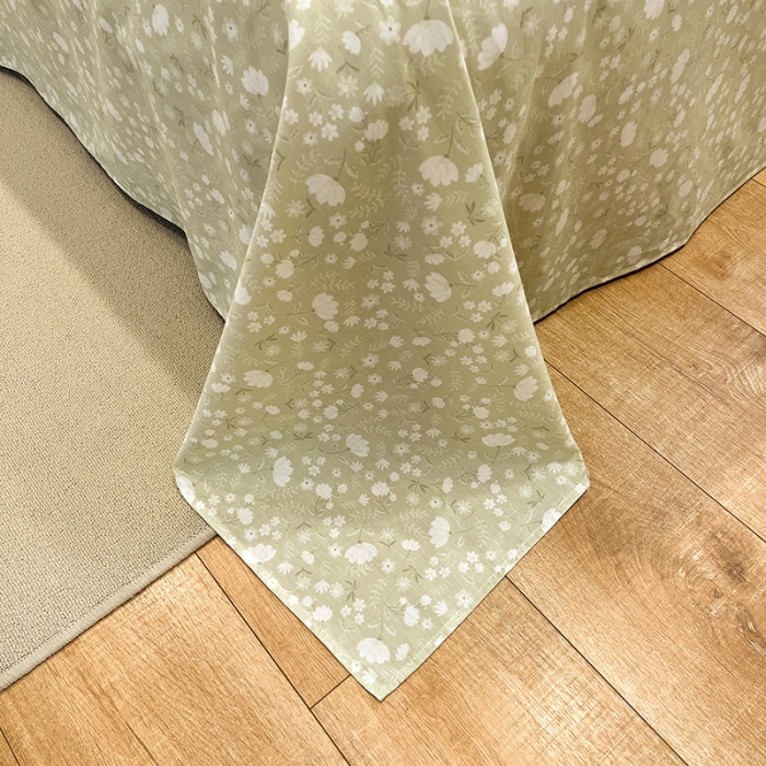 91家纺网 家纺一手货源 找家纺 晨希2023年新款全棉花卉印花简约款多规格四件套 小雅