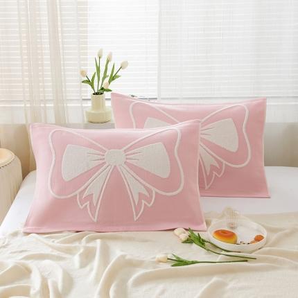 91家纺网 家纺一手货源 找家纺 （总）棠薇家纺 2023新款全棉双层枕巾纱布款