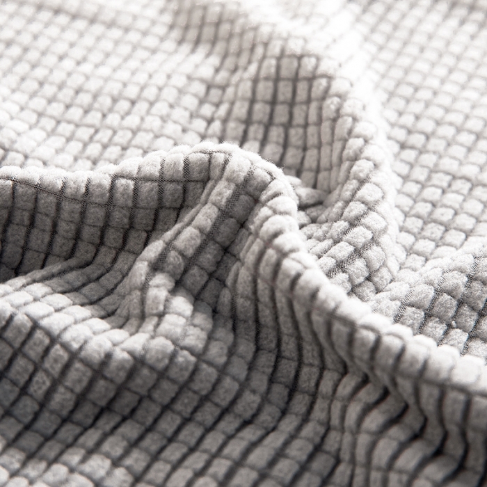 91家纺网 家纺一手货源 找家纺 丝绮鹿 2023新款玉米粒椅子套（全包常规款） 奶白