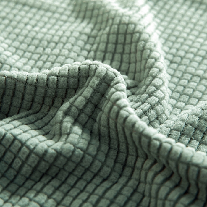 91家纺网 家纺一手货源 找家纺 丝绮鹿 2023新款玉米粒椅子套（全包常规款） 青色