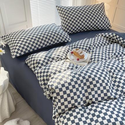 91家纺网 家纺一手货源 找家纺 （总）家贝爱 2023新款亲肤裸睡水洗棉四件套