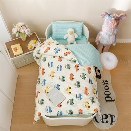 91家纺网 家纺一手货源 找家纺 （总）798家纺 2023全棉幼儿园床品儿童套件