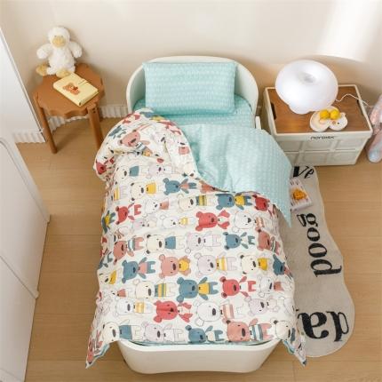 91家纺网 家纺一手货源 找家纺 （总）798家纺 2023全棉幼儿园床品儿童套件