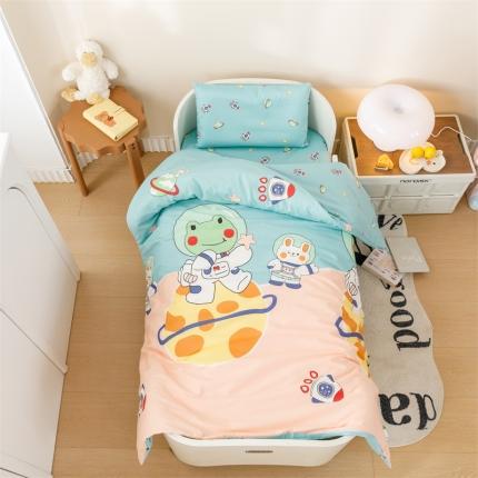 91家纺网 家纺一手货源 找家纺 （总）798家纺 2023全棉幼儿园床品儿童套件