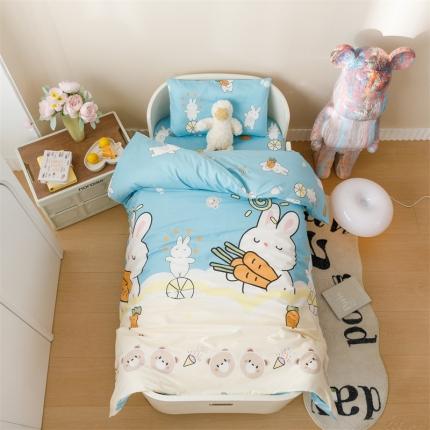 91家纺网 家纺一手货源 找家纺 （总）798家纺 2023全棉幼儿园床品儿童套件