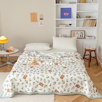 91家纺网 家纺一手货源 找家纺 (总)爱丽丝 A类针织莫代尔超柔空气凉感卡通夏被