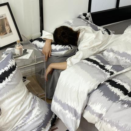 91家纺网 家纺一手货源 找家纺 （总）蜜宿 2023新款全棉40支印花四件套