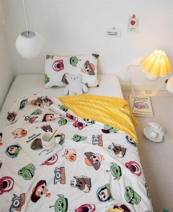 91家纺网 家纺一手货源 找家纺 （总）希诺 2023新款针织棉可拆洗豆豆枕儿童枕幼儿园枕头直播引流赠品