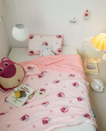 91家纺网 家纺一手货源 找家纺 （总）希诺 2023新款针织棉可拆洗豆豆枕儿童枕幼儿园枕头直播引流赠品