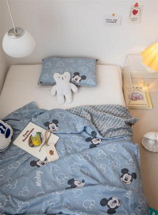 91家纺网 家纺一手货源 找家纺 （总）希诺 2023新款针织棉可拆洗豆豆枕儿童枕幼儿园枕头直播引流赠品