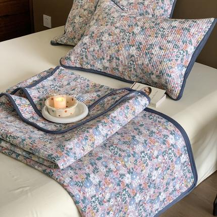 汇庭 2023新款大鹅水洗棉床盖三件套 斯基庄园