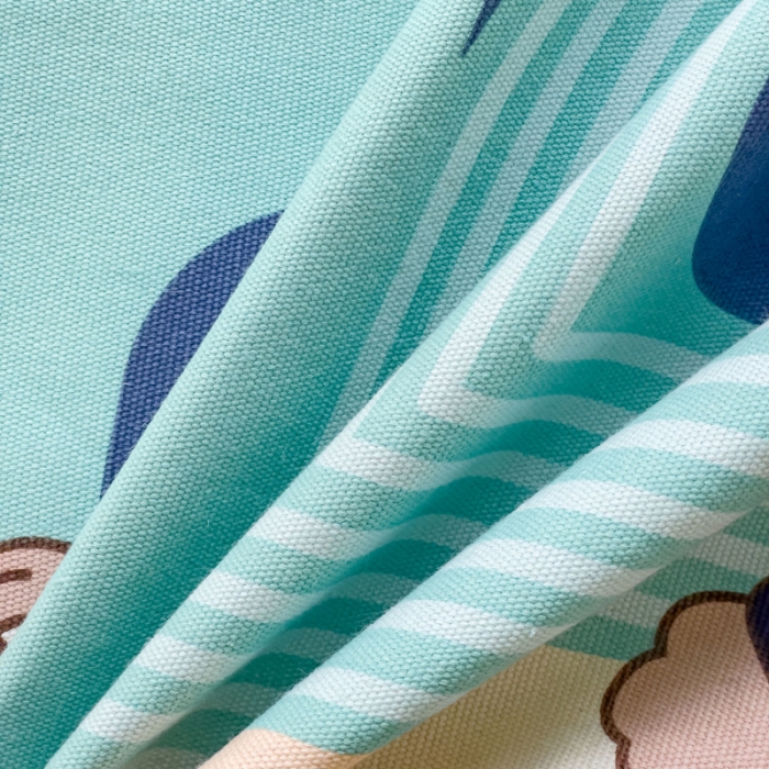 91家纺网 家纺一手货源 找家纺 居美良品 2025新款老粗布床单 布偶熊