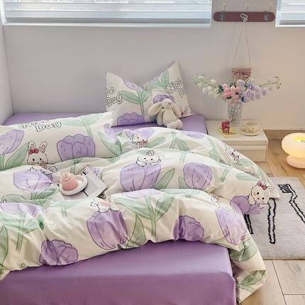 91家纺网 家纺一手货源 找家纺 （总）怡家居 2023春夏新款全棉卡通系列四件套