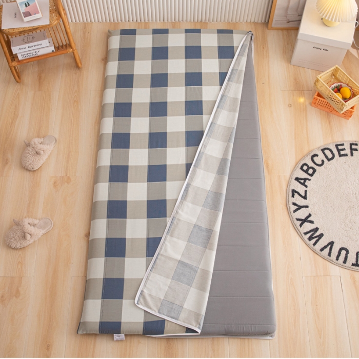 91家纺网 家纺一手货源 找家纺 凌云 2025新款AB版全棉加宝宝绒系列床垫套 千寻