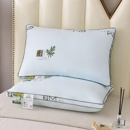 91家纺网 家纺一手货源 找家纺 亦帆 2023新款艾草抗菌枕芯