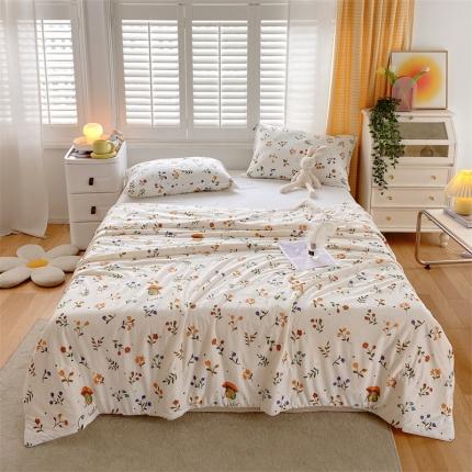 91家纺网 家纺一手货源 找家纺 （总）兄弟坊 2023新款针织棉印花大豆夏被