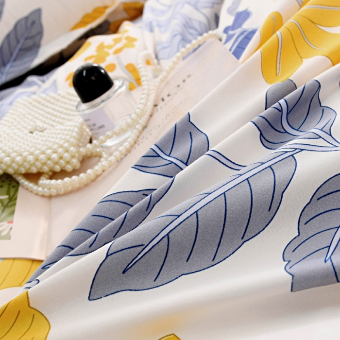 91家纺网 家纺一手货源 找家纺 梵巢家纺 芦荟棉三四件套叶迷风