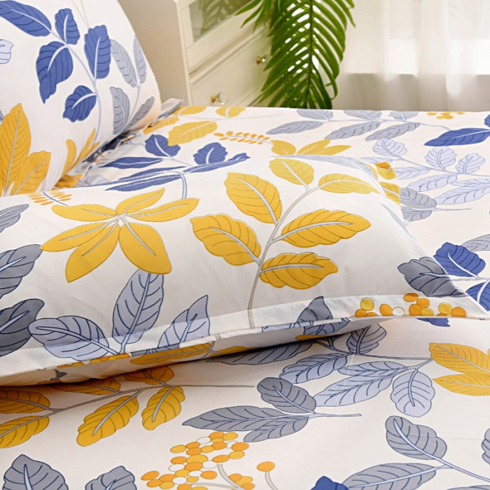 91家纺网 家纺一手货源 找家纺 梵巢家纺 芦荟棉三四件套叶迷风