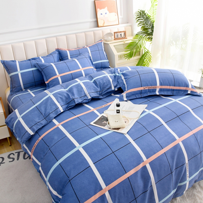 91家纺网 家纺一手货源 找家纺 梵巢家纺 芦荟棉单被套绅士风