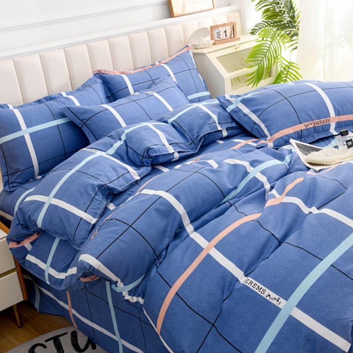 91家纺网 家纺一手货源 找家纺 梵巢家纺 芦荟棉单被套绅士风