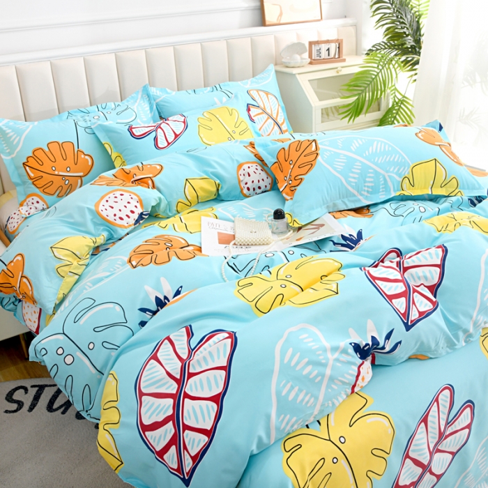 91家纺网 家纺一手货源 找家纺 梵巢家纺 芦荟棉单被套夏日恋情