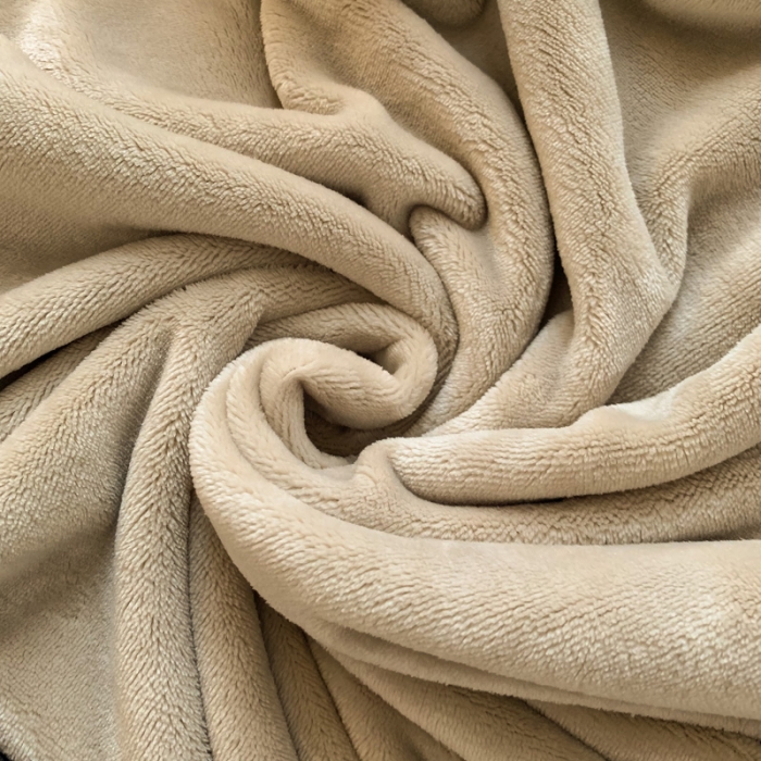 91家纺网 家纺一手货源 找家纺 苏木年华 2023新款加厚法兰绒牛奶绒午睡毯办公室用毯 深邃棕