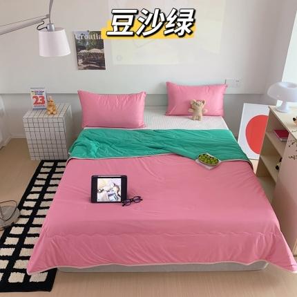 91家纺网 家纺一手货源 找家纺 （总）星期八 2023马卡龙针织棉大豆夏被