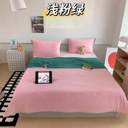 91家纺网 家纺一手货源 找家纺 （总）星期八 2023马卡龙针织棉大豆夏被