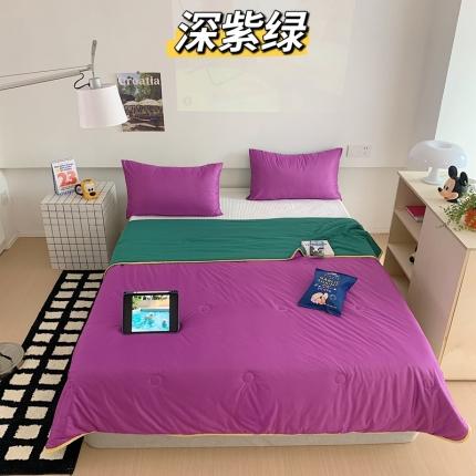 91家纺网 家纺一手货源 找家纺 （总）星期八 2023马卡龙针织棉大豆夏被