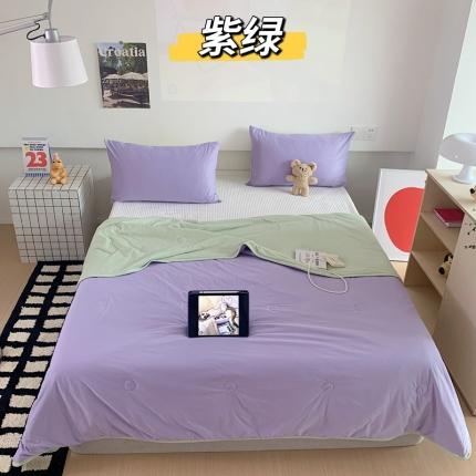 91家纺网 家纺一手货源 找家纺 （总）星期八 2023马卡龙针织棉大豆夏被