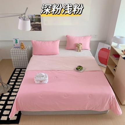 91家纺网 家纺一手货源 找家纺 （总）星期八 2023马卡龙针织棉大豆夏被