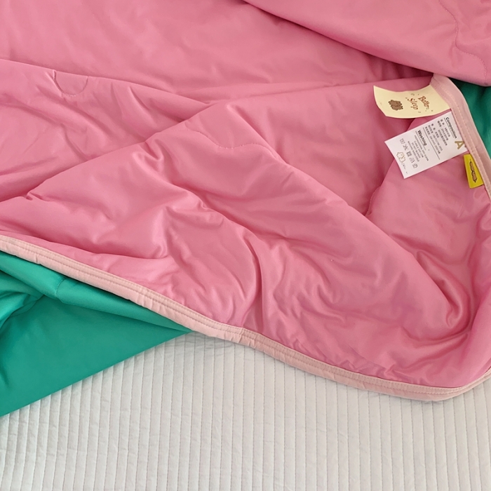 91家纺网 家纺一手货源 找家纺 （总）星期八 2023马卡龙针织棉大豆夏被