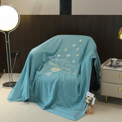 91家纺网 家纺一手货源 找家纺 (总)太阳羽 2025新款40s冰蚕科技天丝镂空夏被绣花夏凉被空调被子