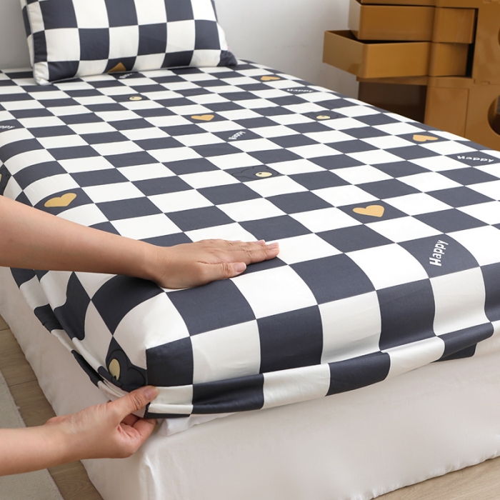 91家纺网 家纺一手货源 找家纺 ds生活馆 2025新款幼儿园学生60支贡缎长绒棉纯棉单床笠 伊格