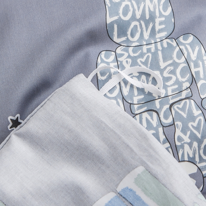 91家纺网 家纺一手货源 找家纺 ds生活馆 2025新款幼儿园学生60支贡缎长绒棉纯棉单床笠 潮酷公仔