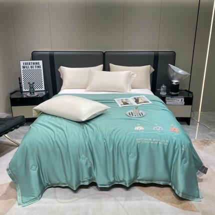 91家纺网 家纺一手货源 找家纺 (总) 米洛贝伊 2023新款莫代尔羽丝棉夏被-风的故事系列