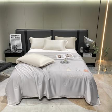 91家纺网 家纺一手货源 找家纺 (总) 米洛贝伊 2023新款莫代尔羽丝棉夏被-风的故事系列