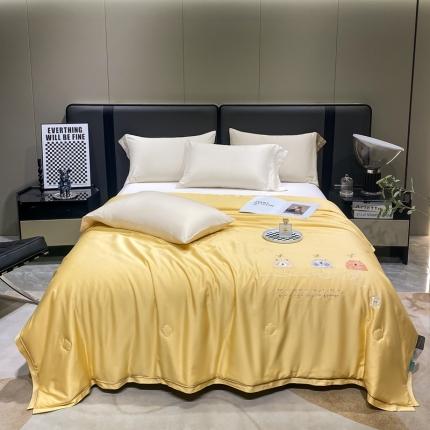 91家纺网 家纺一手货源 找家纺 (总) 米洛贝伊 2023新款莫代尔羽丝棉夏被-风的故事系列