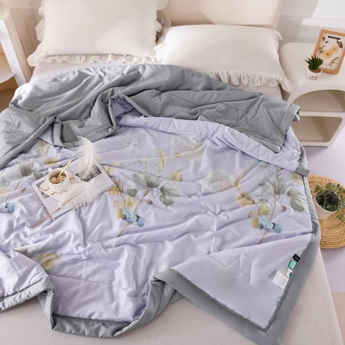 91家纺网 家纺一手货源 找家纺 天丝印花夏凉被 夏被被子空调被