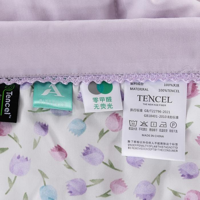 91家纺网 家纺一手货源 找家纺 天丝印花夏凉被 夏被被子空调被