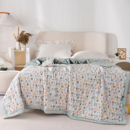 天丝印花夏凉被 夏被被子空调被