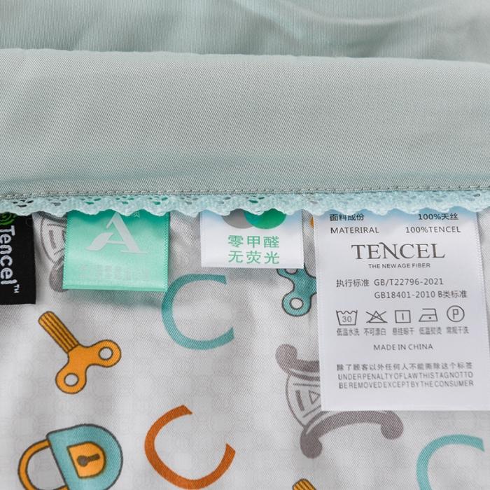 91家纺网 家纺一手货源 找家纺 天丝印花夏凉被 夏被被子空调被