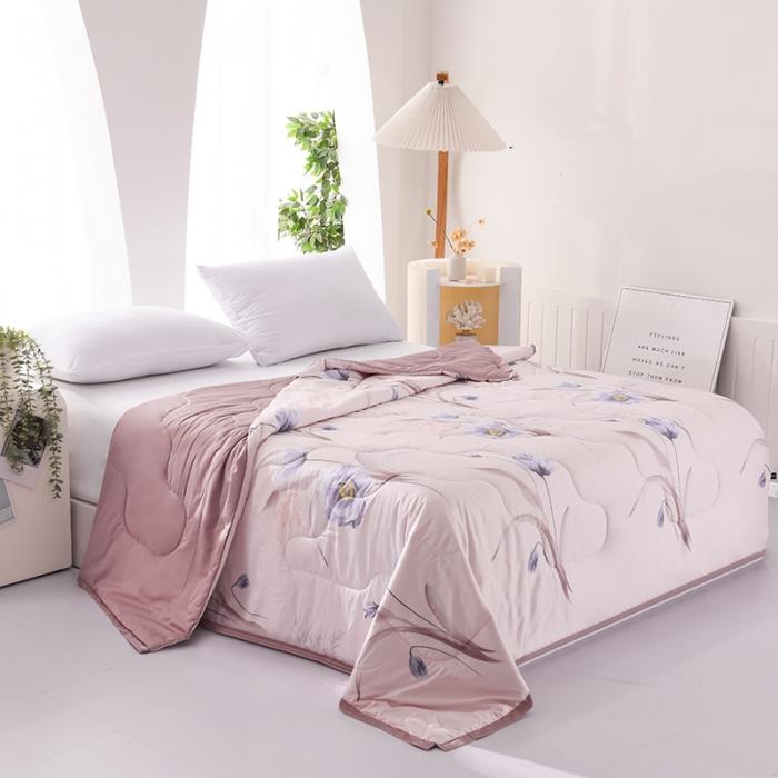 91家纺网 家纺一手货源 找家纺 天丝印花夏凉被 夏被被子空调被