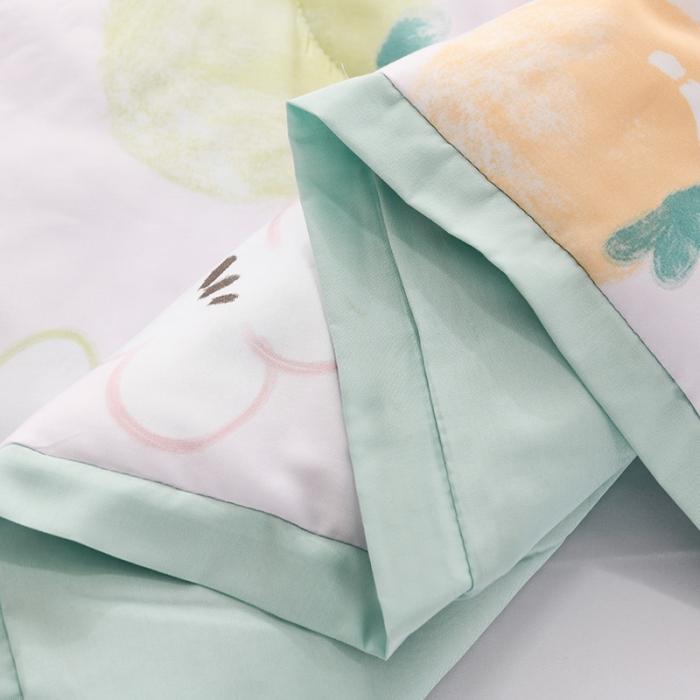 91家纺网 家纺一手货源 找家纺 天丝印花夏凉被 夏被被子空调被