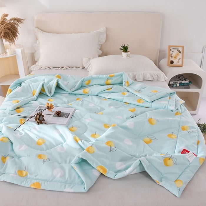 91家纺网 家纺一手货源 找家纺 印花亲肤夏凉被  被子夏被空调被