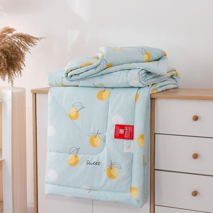 91家纺网 家纺一手货源 找家纺 印花亲肤夏凉被  被子夏被空调被