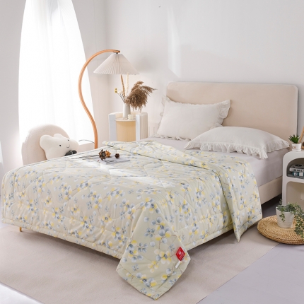 91家纺网 家纺一手货源 找家纺 印花亲肤夏凉被  被子夏被空调被